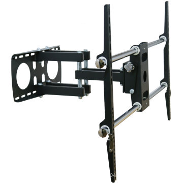 Professional Manufacturer 50 55 60 65 70 80 90 100 Inches Dual Arm Swivel Tilt LCD TV Mount Wall Bracket/